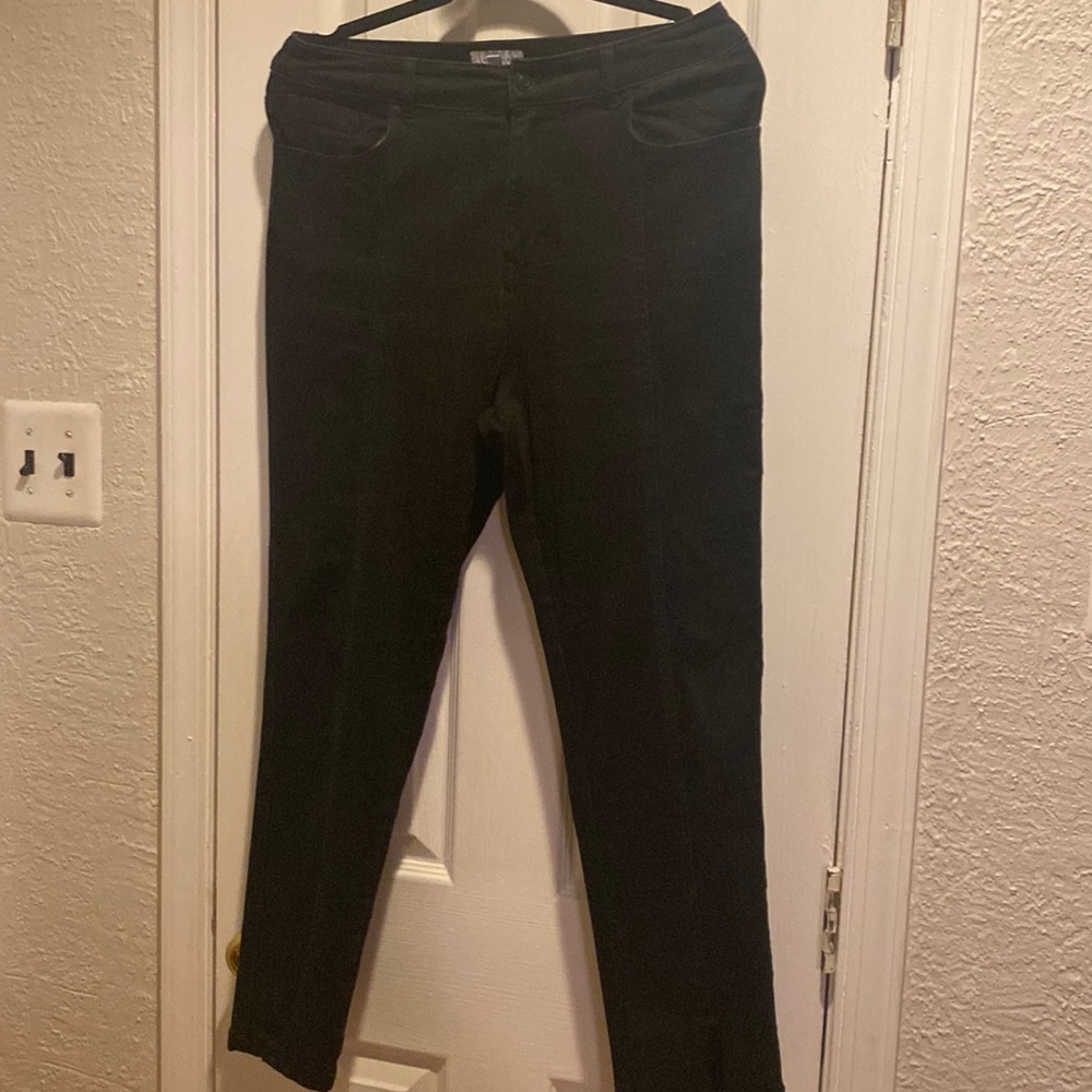 K/LAB size 8 faded black stretch jeans